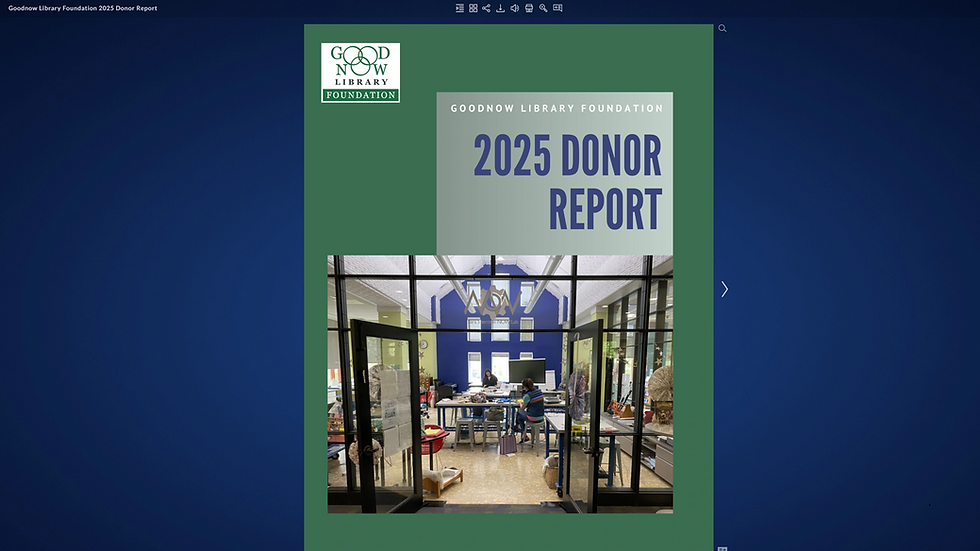 2025 GLF Donor Report