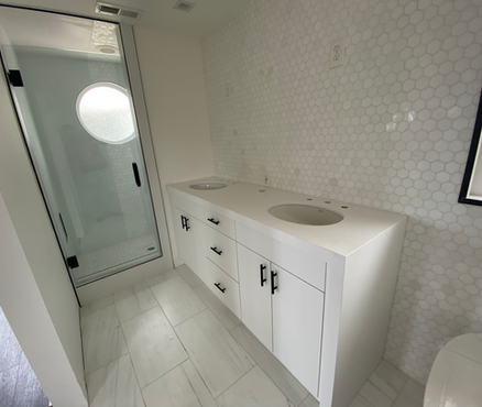 Luxury custom bathroom remodeling in Newport Beach, Orange County, CA 