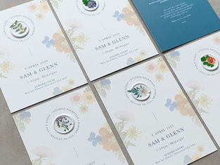 Bespoke wedding stationery