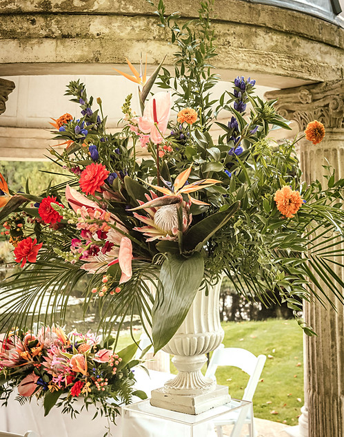 Ardington House Tropical Wedding Stationery