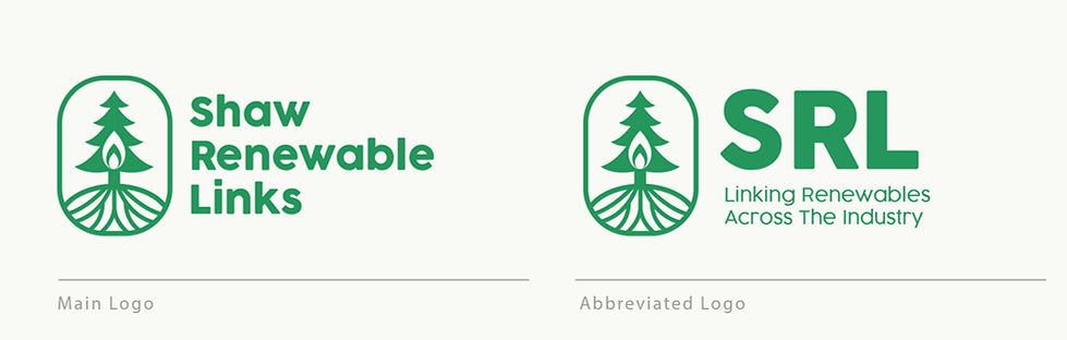 SRL Small Business Sustainable Logo Design