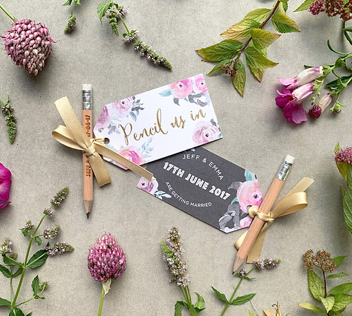 Rudding Park Wedding Invitations and Stationery Pencil us in