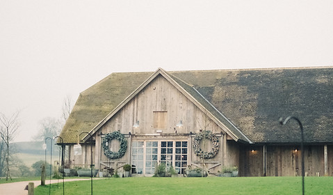 Fairytale Hermione de Paula Winter wedding at Soho Farmhouse with Pop up Wedding invitations
