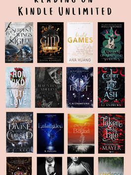 What I've been reading on Kindle Unlimited