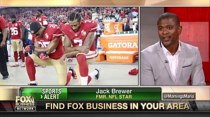 Jack Brewer live on FOX Business: Mornings with Maria