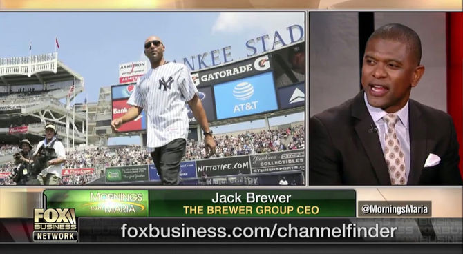 Jack Brewer Joins Mornings with Maria