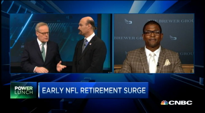 Young NFL retirement an 'epidemic': Jack Brewer