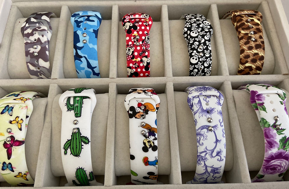 Character and design bands