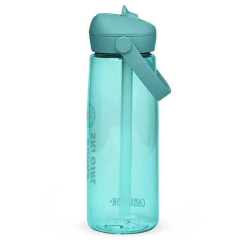 Flip Top Water Bottle | Tahoe Ski Girl