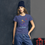 Thumbnail: Lila Lapanja Signature Women's Heather Blue T-Shirt