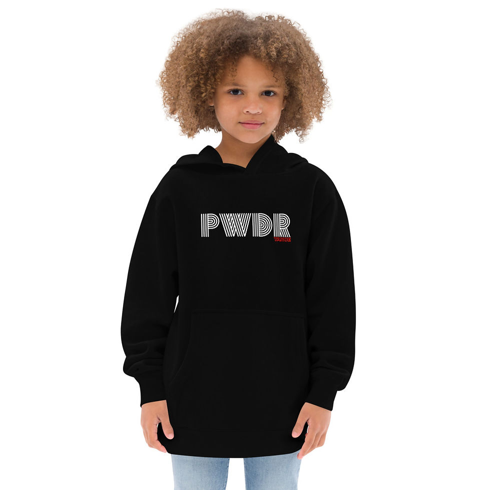 Thumbnail: PWDR Boys Fleece Hoodie