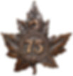 The badge of the 75th Battalion