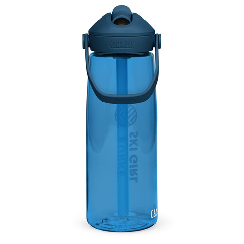 Flip Top Water Bottle | Tahoe Ski Girl