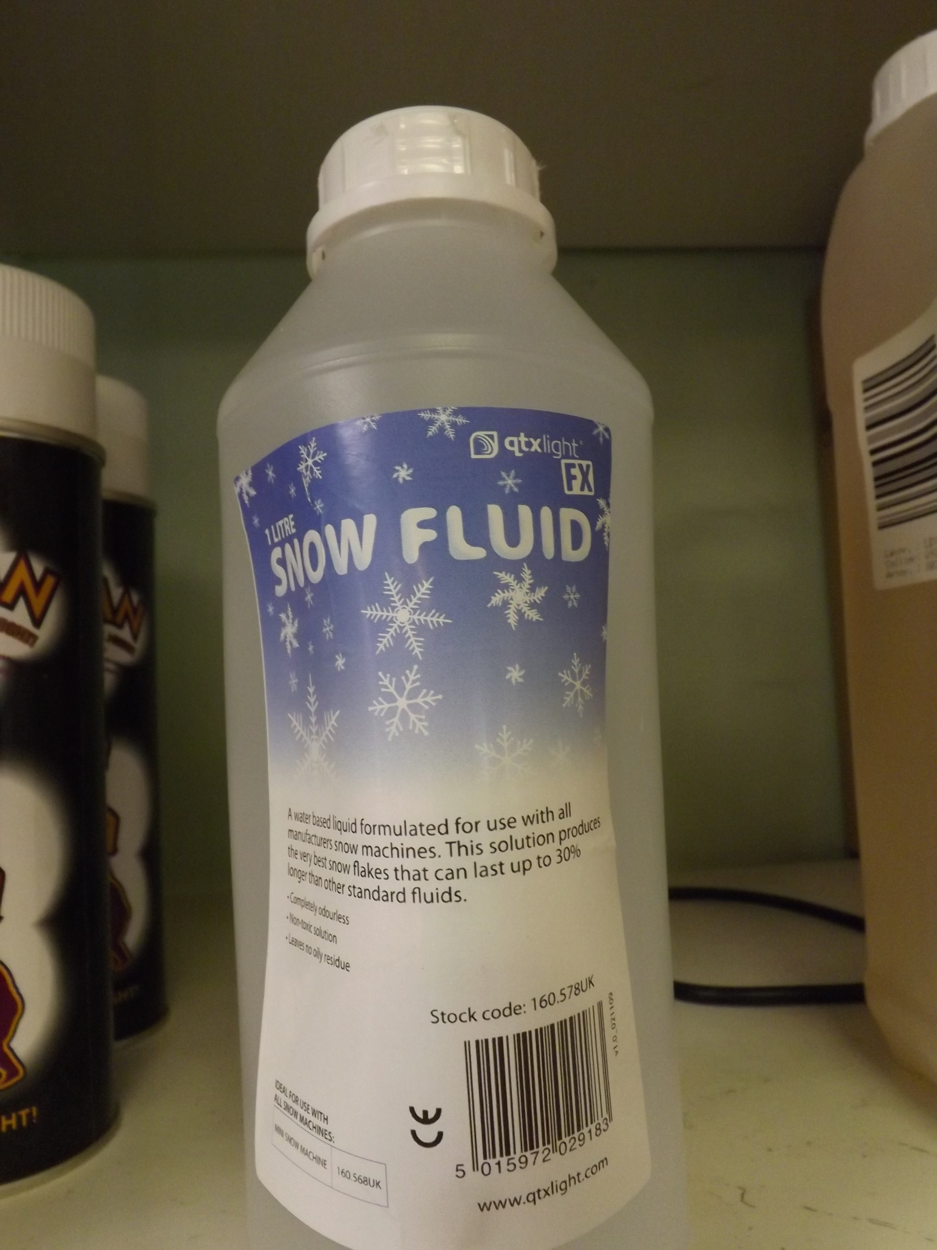 Snow Fluid £6.95 1ltr