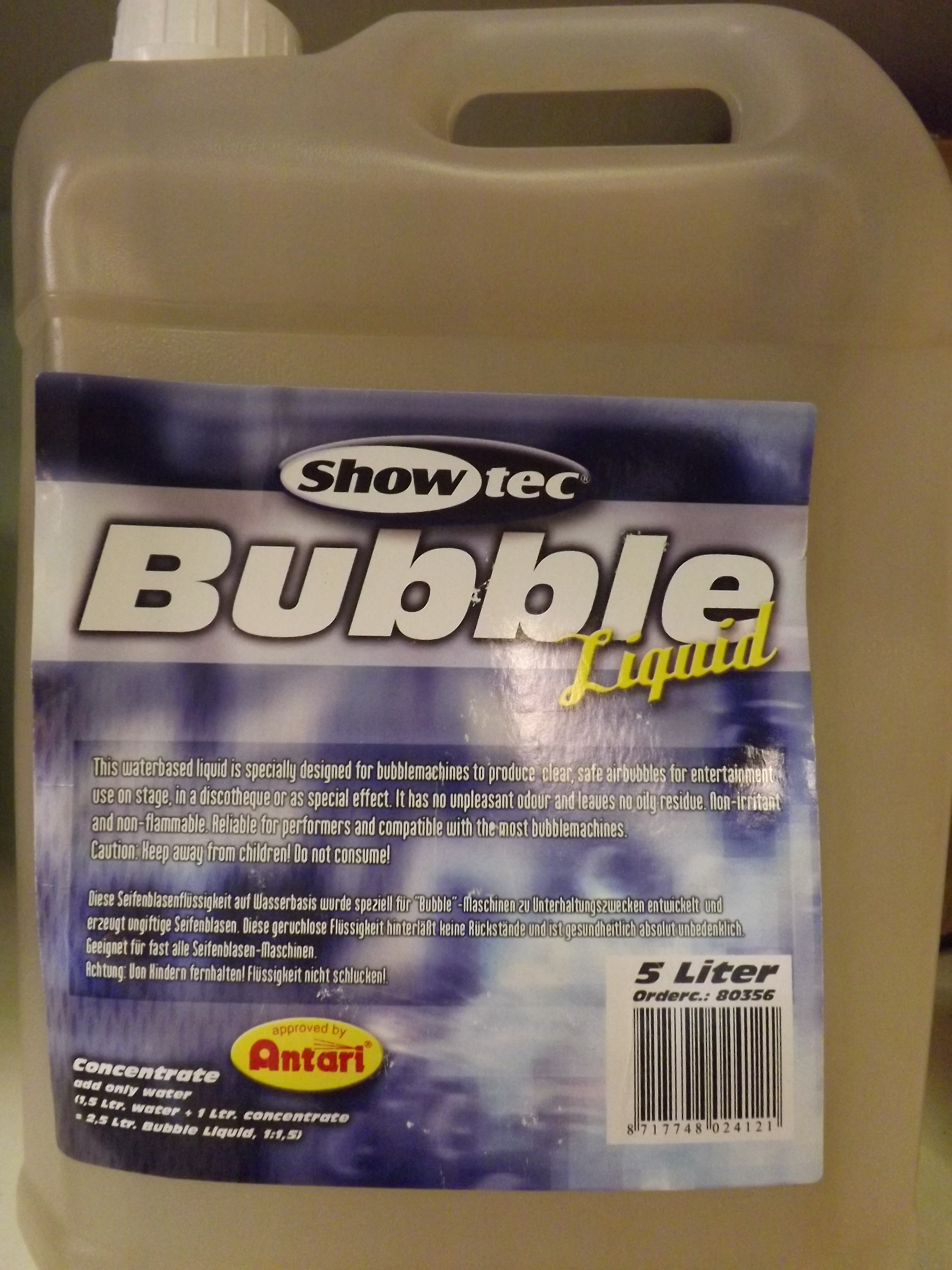 Bubble Fluid 5ltr