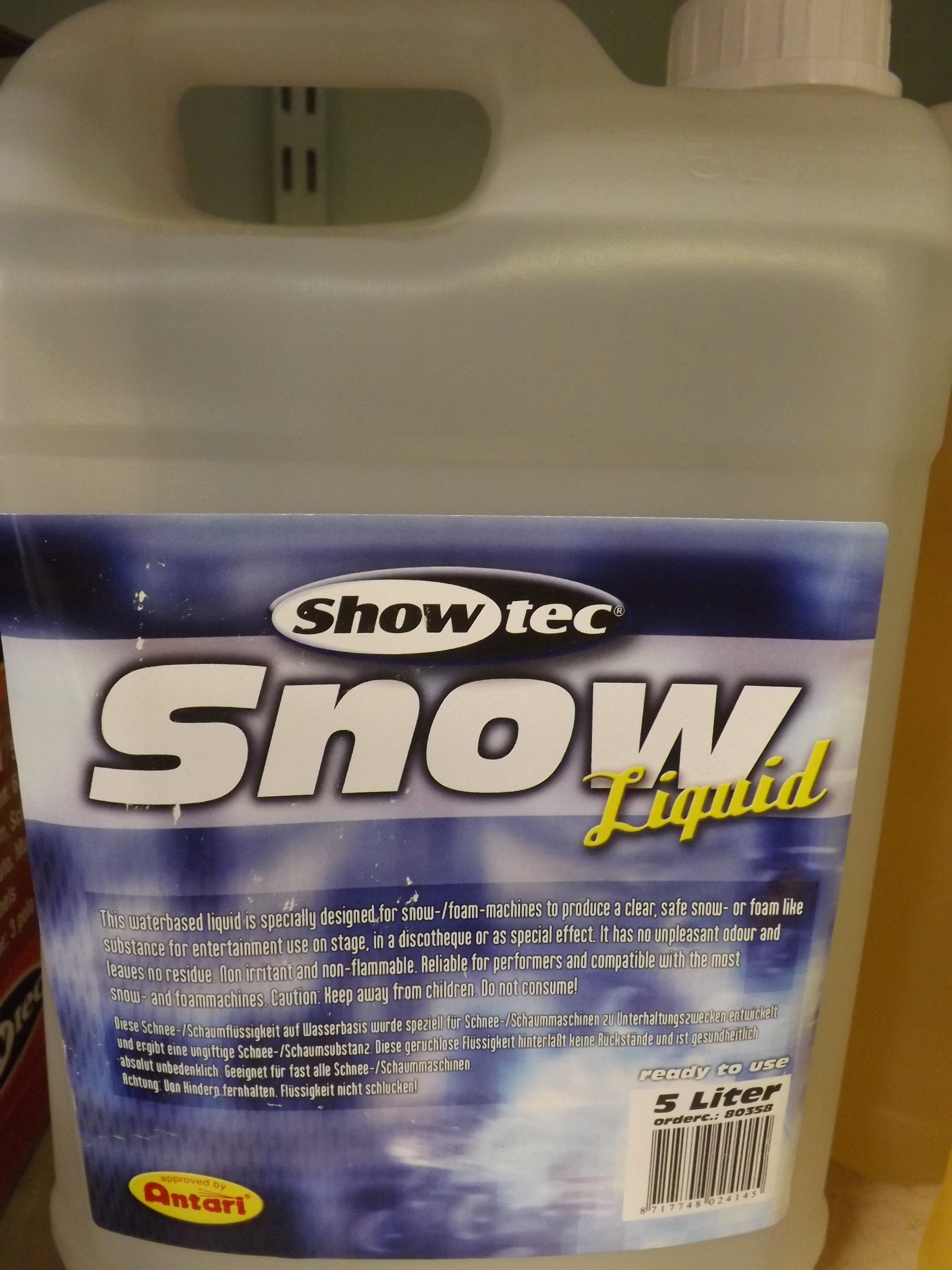 Snow Fluid 5 ltr £29.35