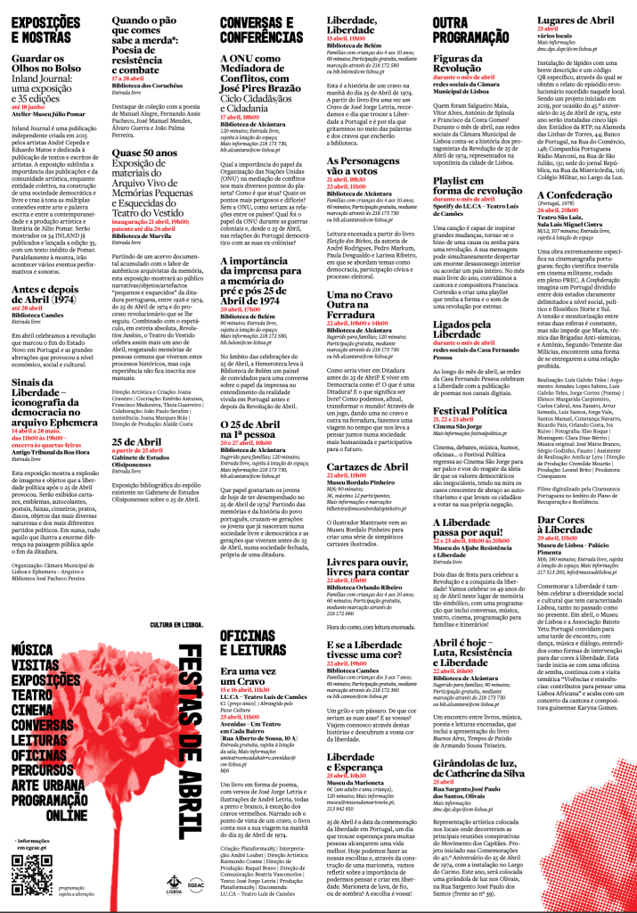 Festas de Abril em Lisboa