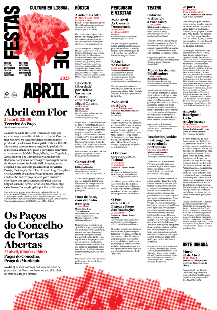 Festas de Abril em Lisboa