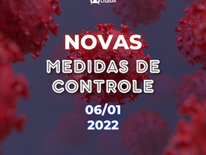 Medidas de Controle da pandemia – 6 de janeiro 2022