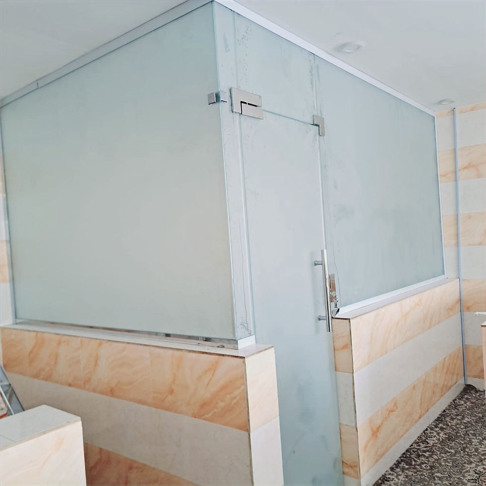 زجاج سكريت شفاف معا اكسسورات اسود
