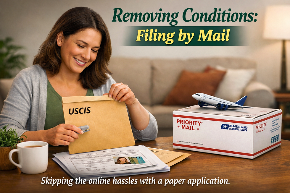 The Digital Dilemma: Why Paper May Still Be King for Your I-751 Filing