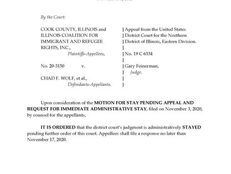 Public Charge Rule Lives... Again... For Now