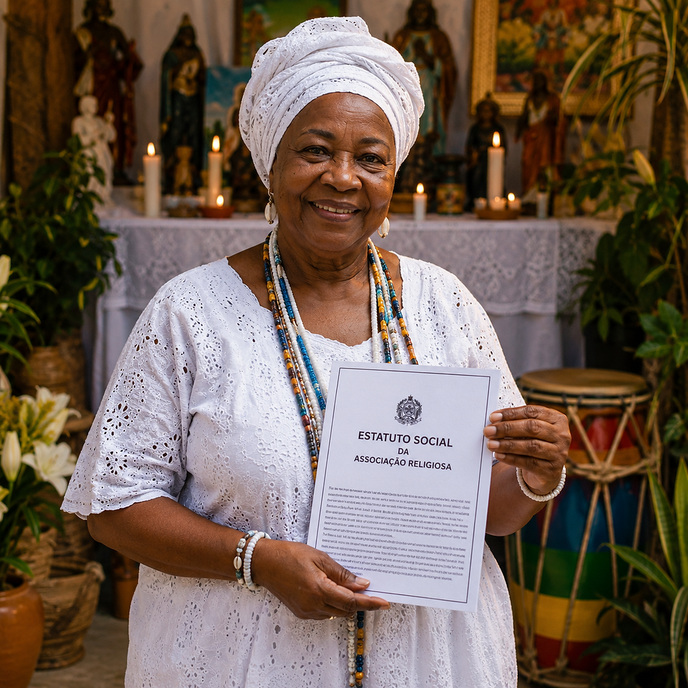Mae de santo com estatuto