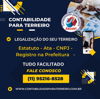 legalização religiosa umbanda e candomblé
