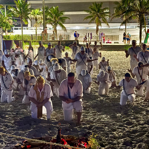 Tupajó participação na festa de Iemanjá 2025