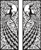 Ara Bölme Dekor | www.cizimarsivi.com | Çizim İndir | Dxf Çizim İndir |