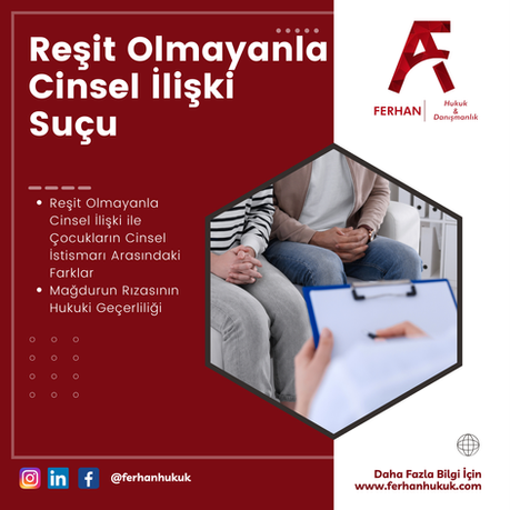 Reşit Olmayanla Cinsel İlişki Suçu Nedir? – Hukuki Tanım ve Kapsam