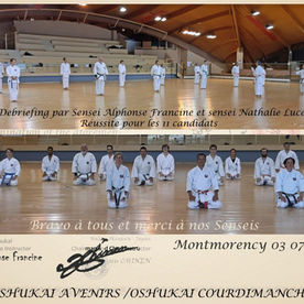 Passage de grade Karaté