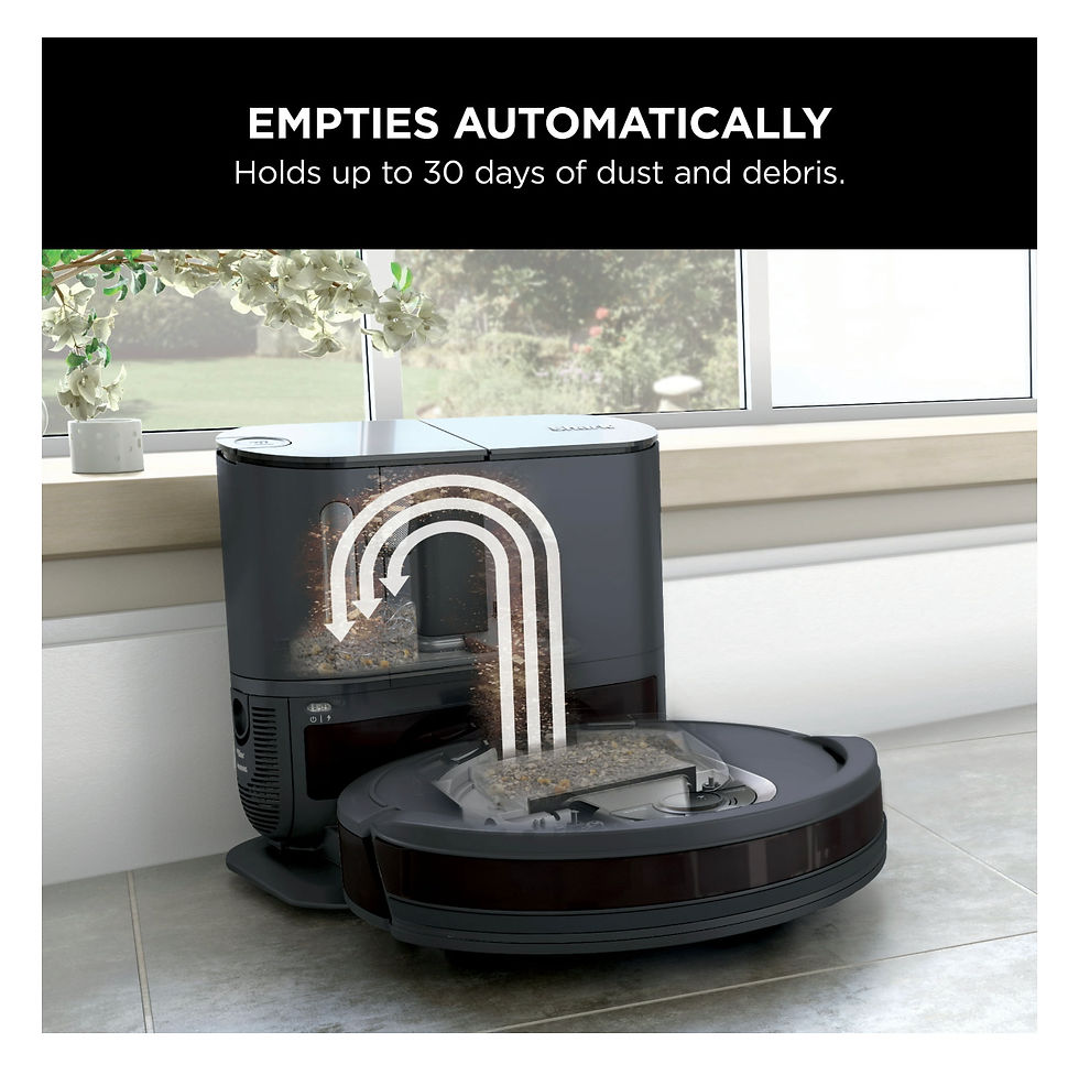 Thumbnail: Shark EZ Robot Vacuum w/ Self Empty and Row by Row Cleaning