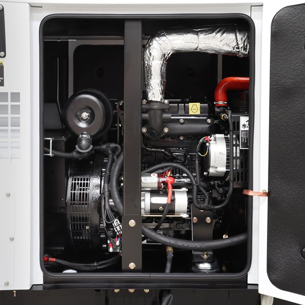 Thumbnail: 11 kVA / 8.8kW Single Phase HYUNDAI Silent Diesel Generator - DHY9KSEm
