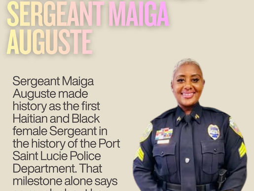 The Strength That Holds Us Together: Sergeant Maiga Auguste