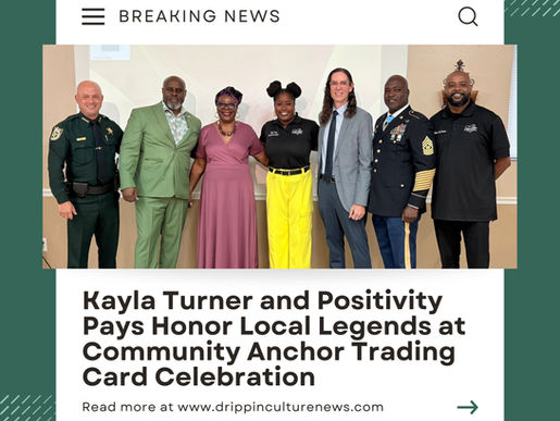 Kayla Turner and Positivity Pays Honor Local Legends at Community Anchor Trading Card Celebration