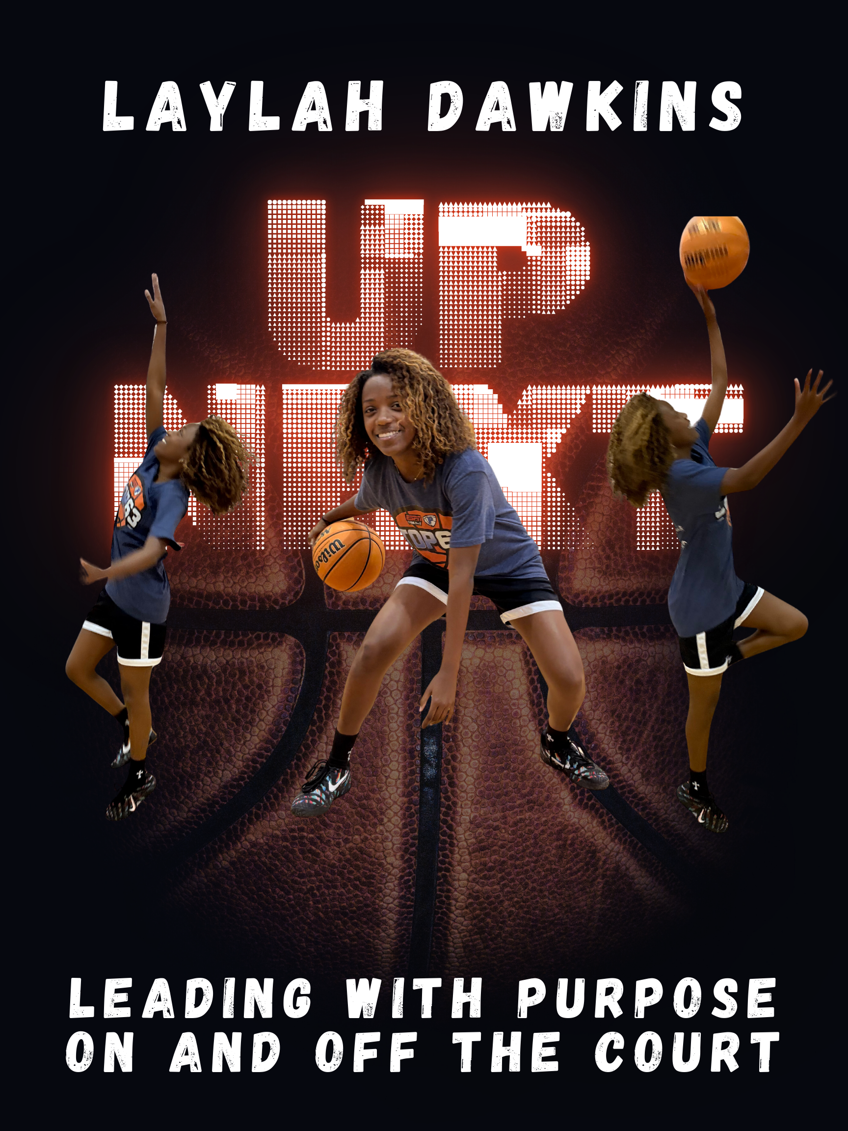 Laylah Dawkins shows what leadership really looks like by putting in the work on the court and pouring back into the next generation of young girls who dream of playing the game. Soft spoken but powerful in presence, she is already thinking beyond herself and building something bigger than basketball.