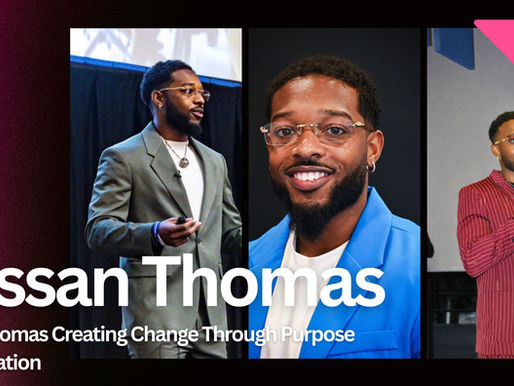 Hassan Thomas Creating Change Through Purpose and Inspiration