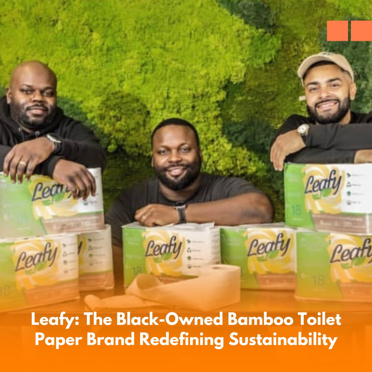 Marvin Green, D’Andre Martin, and Charles Peaks are the founders of Leafy.