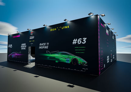Spa, Franchorchamps, Iron Lynx, Fascia, design, 3D