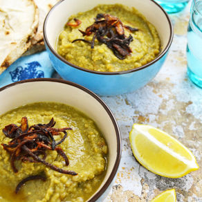 Tangy & Savory: Traditional Besarah Broad Bean Dip