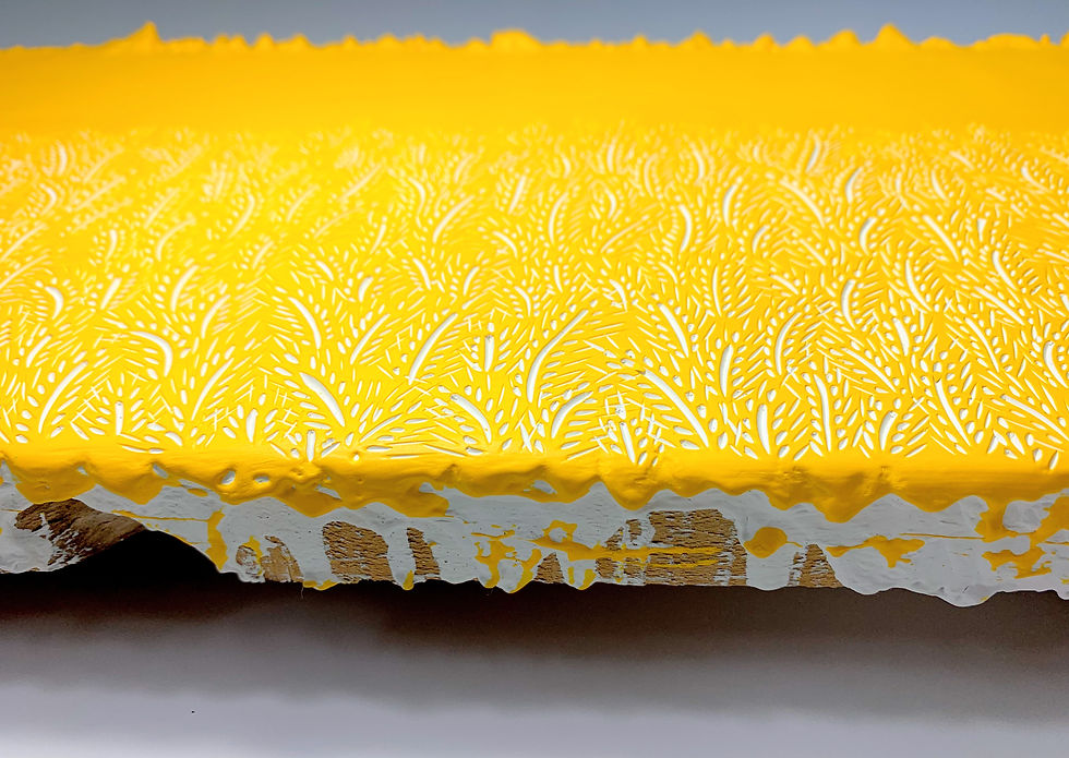 Thumbnail: Golden Wheat Paint Carving