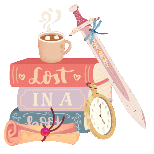 pilha de Livros, logo do site