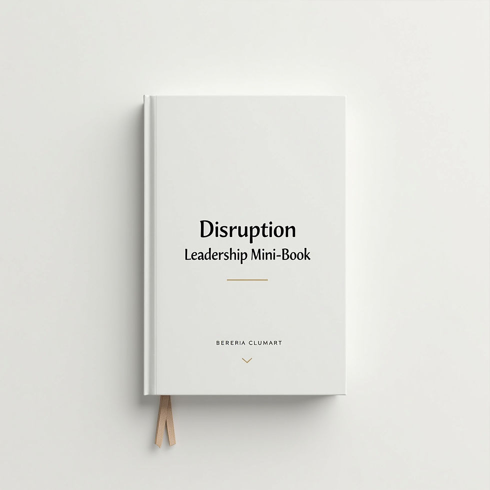 Disruption Leadership Mini-Book