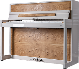 Seiler 116 Impuls creme white polish front in Oak oiled