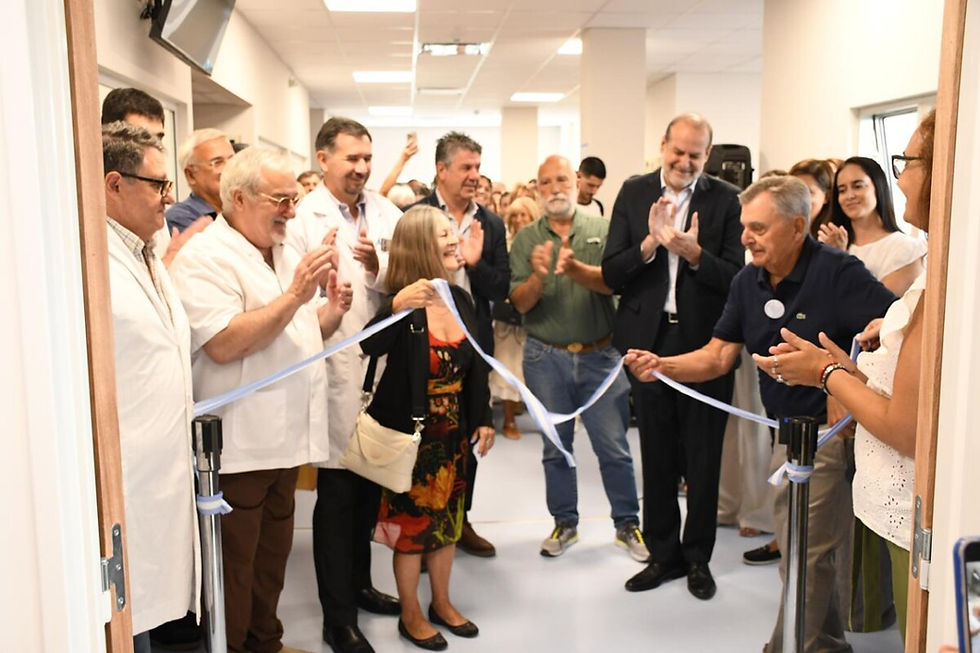 Inauguraron 2 nuevos servicios en el Hospital Municipal