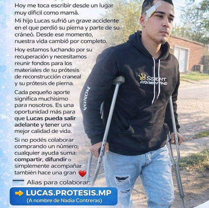 Una rifa para poder hacer una operación