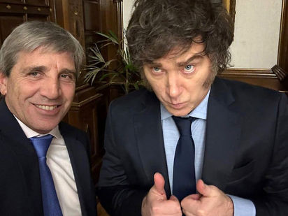 Para Caputo la inflación volverá a bajar y vaticinó otro período libertario
