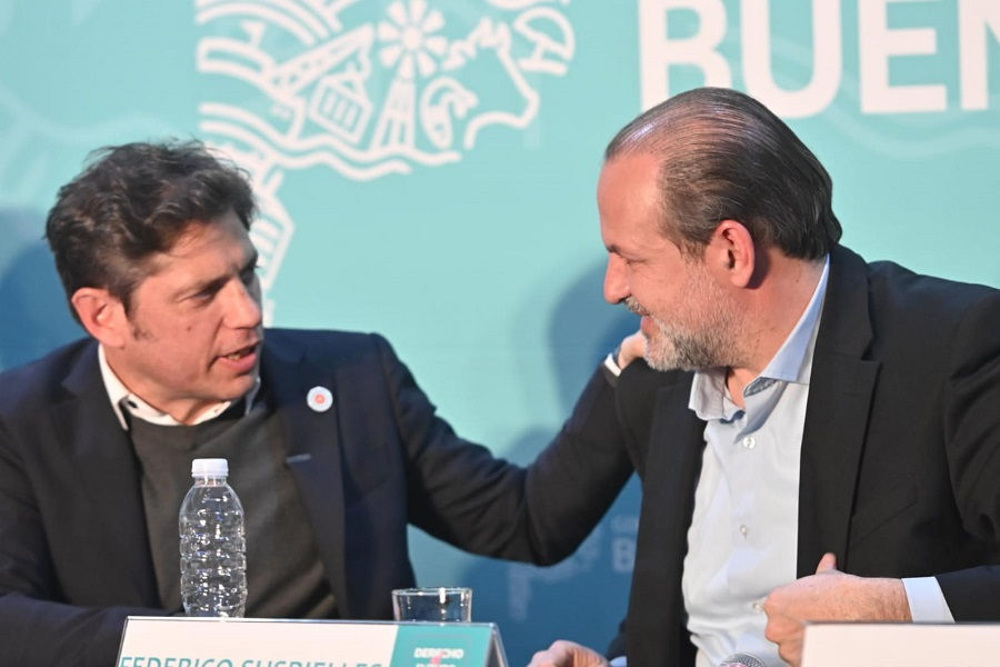 Susbielles se juntó con Kicillof: "Confiamos en el futuro"