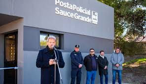 Inauguraron la Posta Policial en Sauce Grande